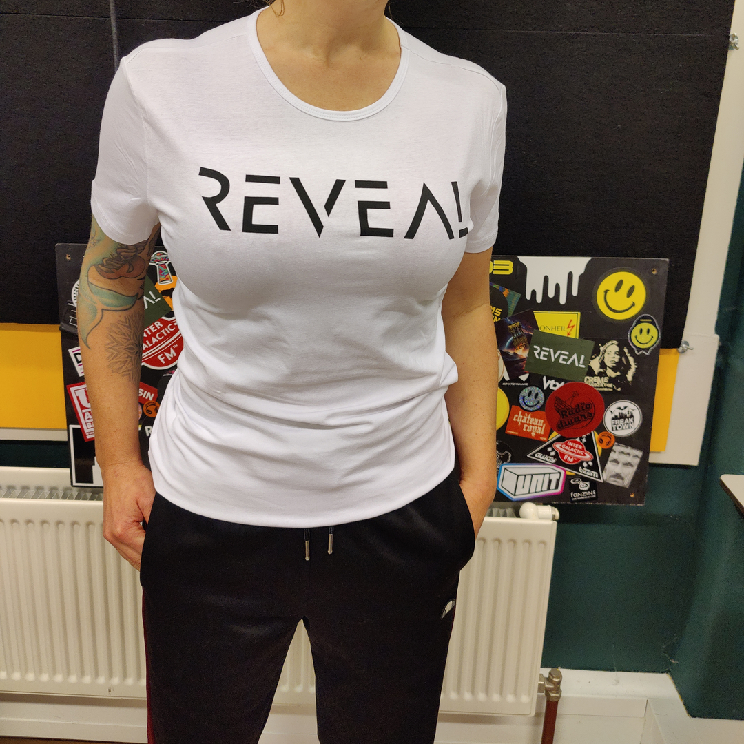 T-shirt unisex black on white
